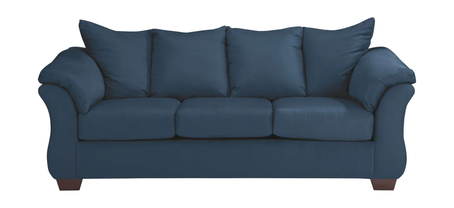 Ashley Living Room Darcy Blue Sofa 1 Ashley Living Room Darcy Blue Sofa