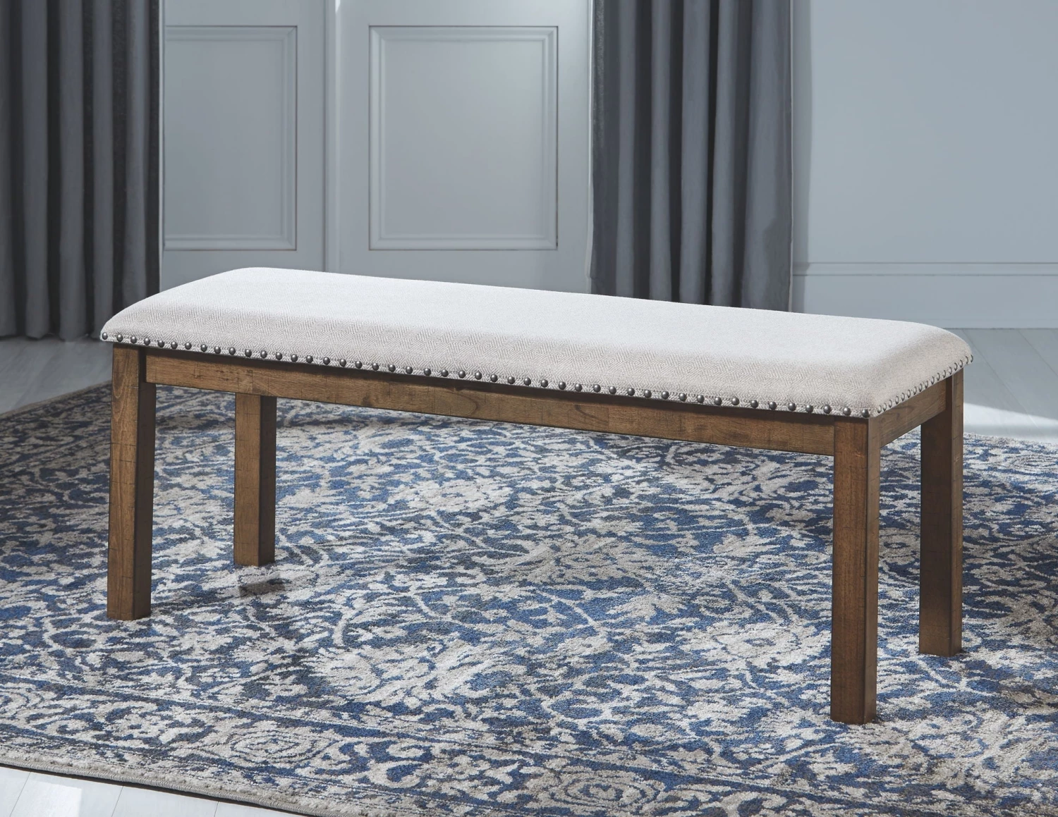 Ashley Moriville Upholstered Bench 1 Ashley Moriville Upholstered Bench