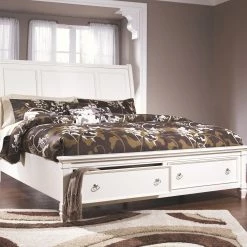 Ashley Prentice King Sleigh Bed With Storage Beds