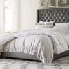 Ashley Coralayne Queen Tufted Upholstered Bed Beds