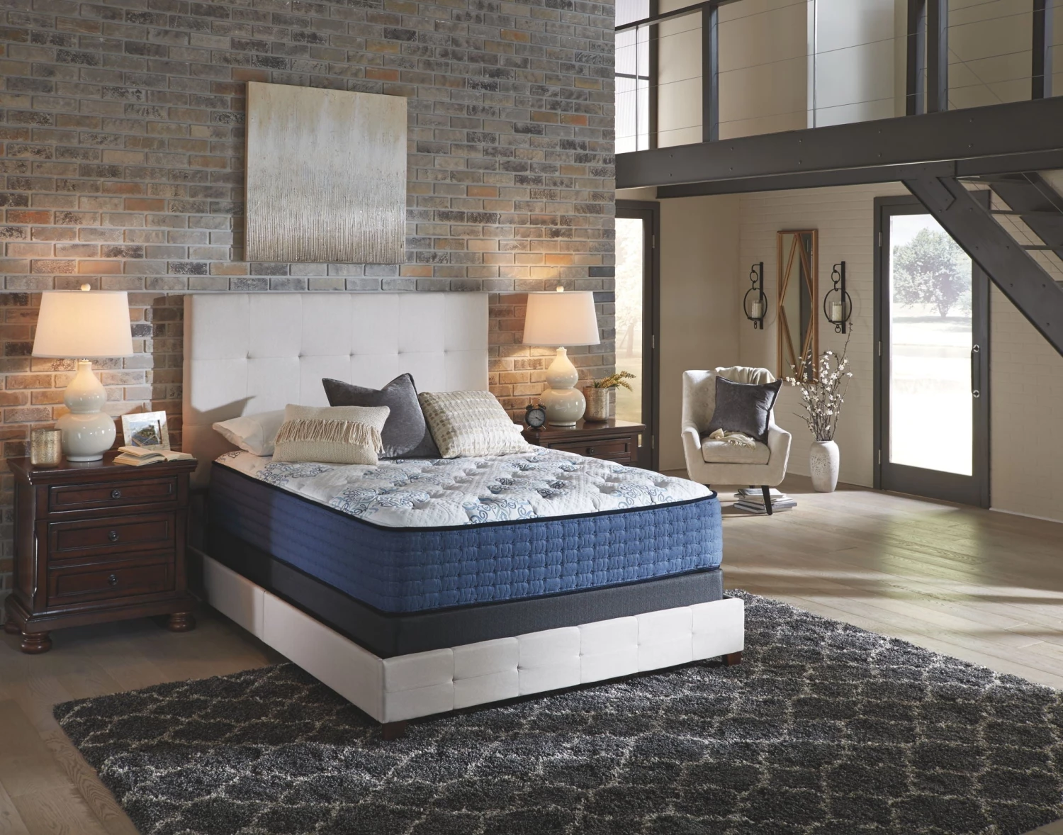 Ashley Mt Dana Firm Mattress & Foundation Mattresses 1 Ashley Mt Dana Firm Mattress & Foundation Mattresses