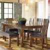 Ashley Dining Room Ralene Table 4 Side Chairs & Bench