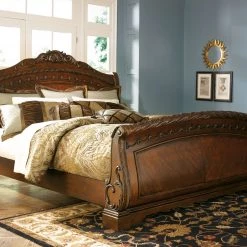 Ashley Beds North Shore King Sleigh Bed - Shore
