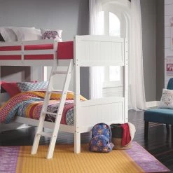 Ashley Kaslyn Twin/Twin Bunk Bed - White Beds