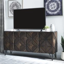 Ashley Chasinfield Dark Brown Extra Large TV Stand
