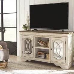 Ashley Realyn Large TV Stand Entertainment