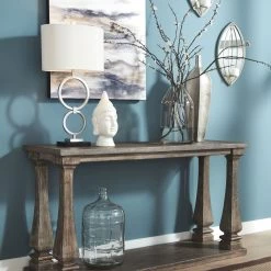 Ashley Johnelle - Gray - Sofa Table Living Room