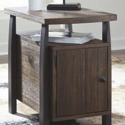 Ashley Living Room Vailbry - Brown - Chair Side End Table
