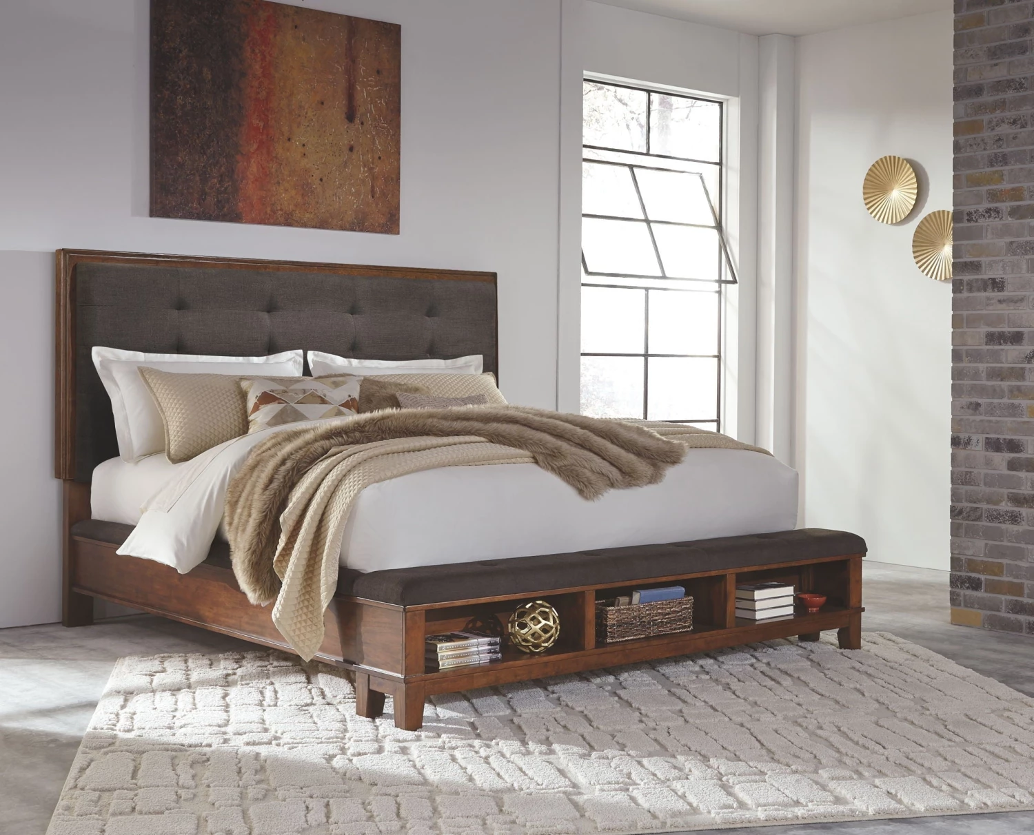 Ashley Ralene King Storage Bed 1 Ashley Ralene King Storage Bed