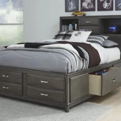 Ashley Caitbrook Full Storage Bed - Gray