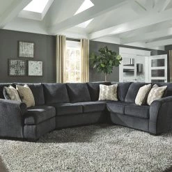 Ashley Eltman Slate 3 Pc. Sectional Living Room