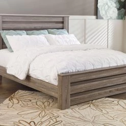Ashley Zelen King Poster Bed Beds