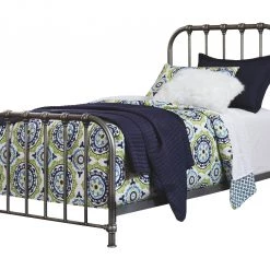 Ashley Bedroom Nashburg - Silver - Twin Metal HDBD/FTBD/Rails