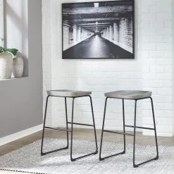 Ashley Showdell - Gray/Black - Tall Barstool Dining Room