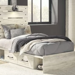 Ashley Cambek Twin Bed With 2 Under Bed Storage