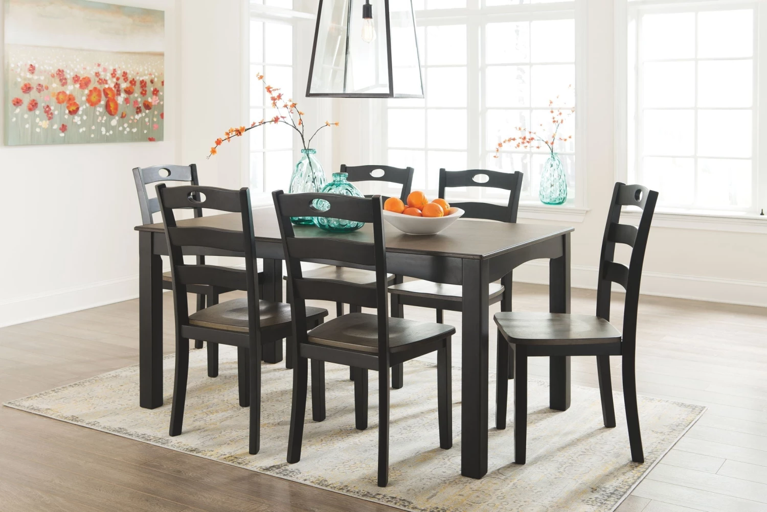 Ashley Froshburg Dining Room Table Set (7/CN) 1 Ashley Froshburg Dining Room Table Set (7/CN)