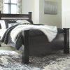Ashley Beds Starberry Queen Poster Bed - Black