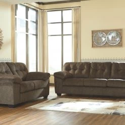 Ashley Living Room Accington Earth Sofa & Loveseat