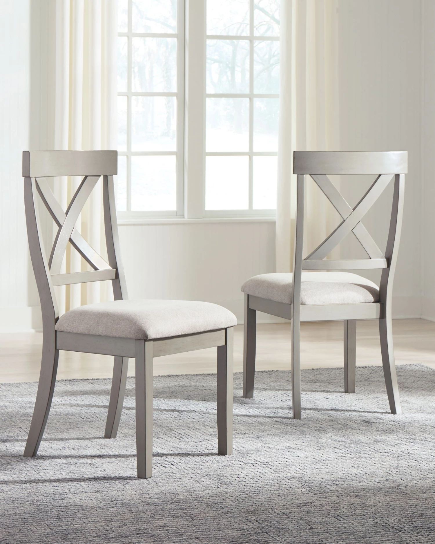 Ashley Parellen - Gray - Dining Upholstered Side Chair 1 Ashley Parellen - Gray - Dining Upholstered Side Chair