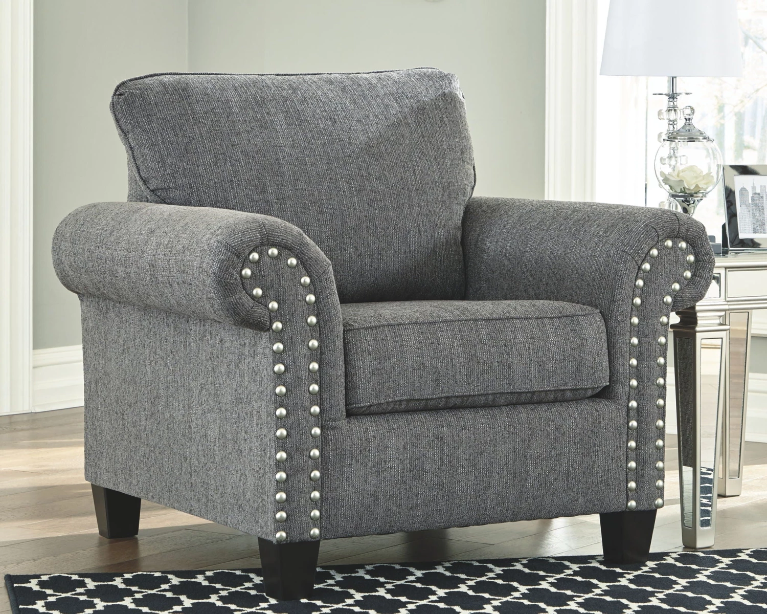 Ashley Agleno - Charcoal - Chair Living Room 1 Ashley Agleno - Charcoal - Chair Living Room