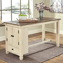Ashley Bolanburg - Two-tone - RECT Dining Room Counter Table