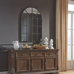 Ashley Charmond Brown Dining Room Buffet Cabinets & Storage