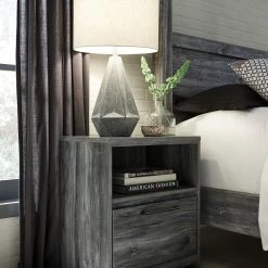 Ashley Bedroom Baystorm Gray One Drawer Night Stand