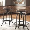 Ashley Dining Room Valebeck - Brown/Black - Tall Swivel Barstool