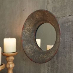 Ashley Mirrors Carine Gray Accent Mirror