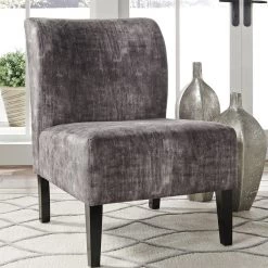 Ashley Triptis- Charcoal Accent Chair Chairs