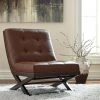 Ashley Chairs Sidewinder Brown Accent Chair
