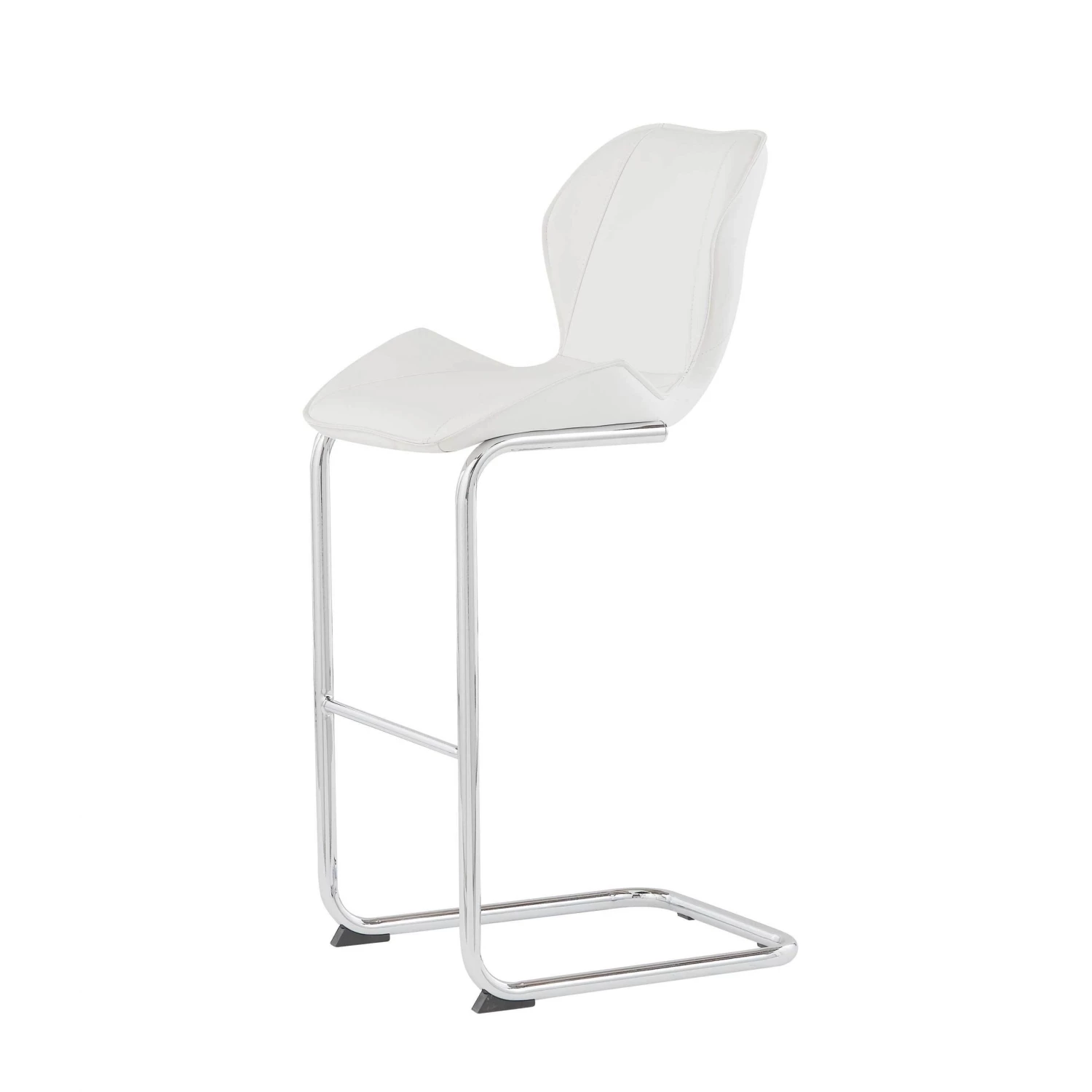 Global Dining Room D1503 White Bar Stool 1 Global Dining Room D1503 White Bar Stool