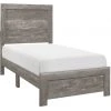 Home Elegance Corbin Gray Twin Bed In A Box Bedroom